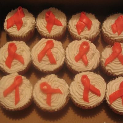 Cupcakes I Made For The Relay For Life Bake Sale