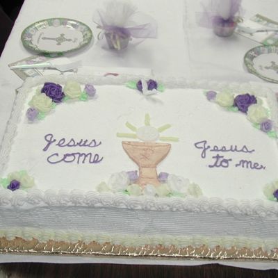 My Firs First Communion Cake