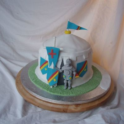 A Knight Cake For My Son.