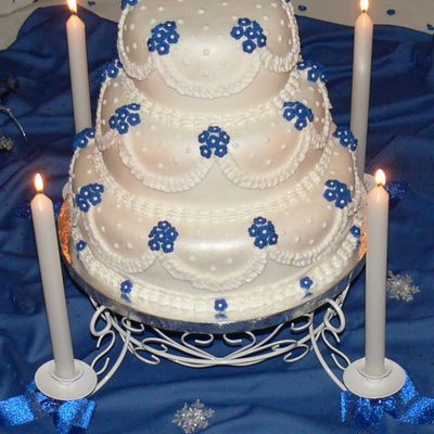 My First Wedding Cake!