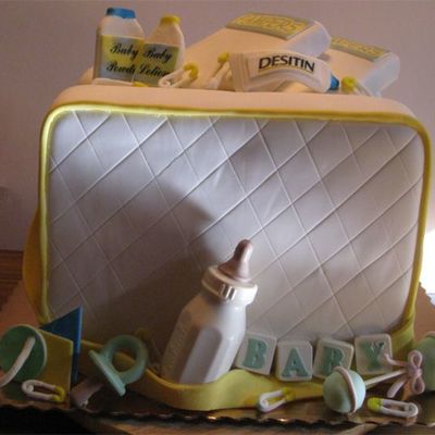 Baby Diaper Bag - Yellow