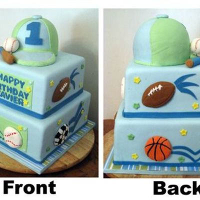 Sports First Birthday