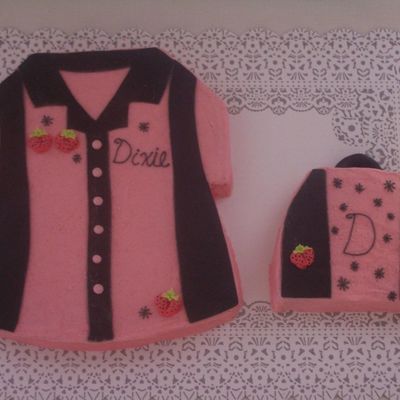 Retro Bowling Shirt And Bag