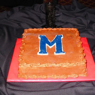 Ole Miss M Cake