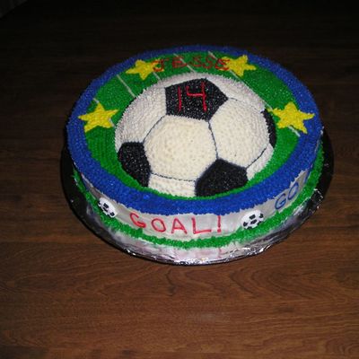 Soccer Cake