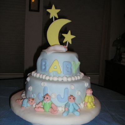 Cute Baby Shower Cake