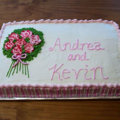 Andrea's Wedding Shower Cake