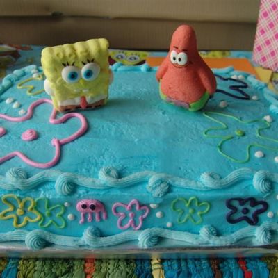 Spongebob Ocean Cake
