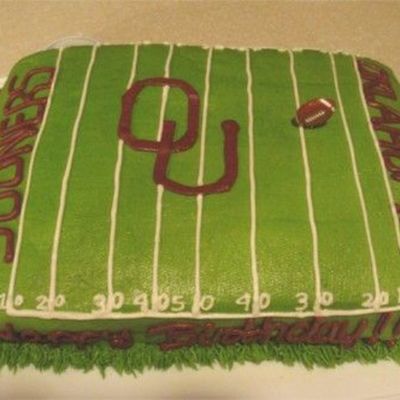 Dad's Ou Football Cake