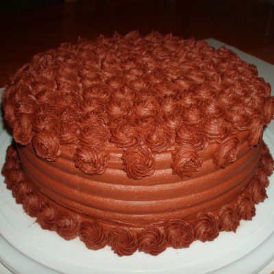 Yummy Triple Fudge Cake