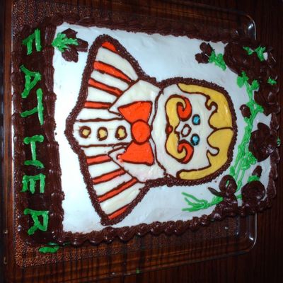 Old Fashioned Fathers Day Cake