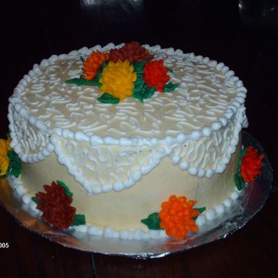 Lacey Fall Cake