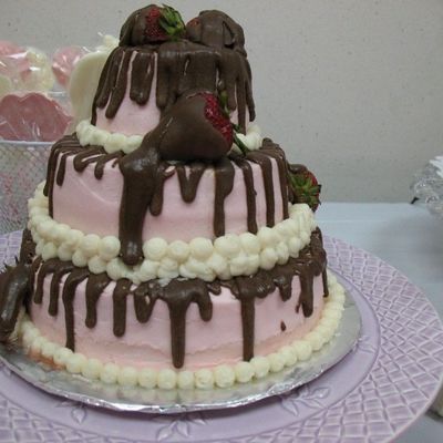 1St "real" Cake (For Bridal Shower)