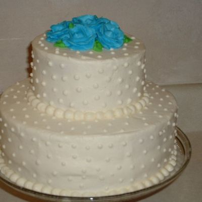 Roses Anniversary Cake