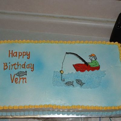 Vernon's 70Th Birthday Cake
