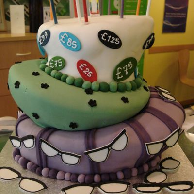 Opticians Birthday Cake