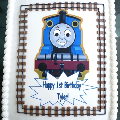 Thomas Train Edible Image