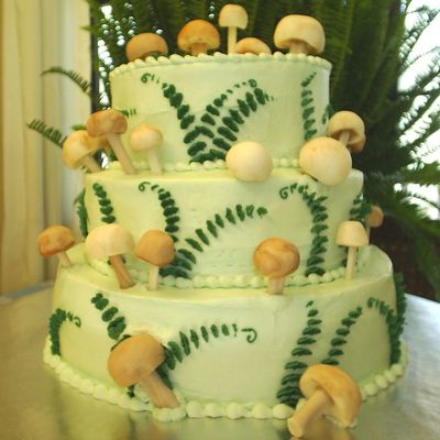 Woodland Mushroom Cake