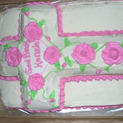 Pink Cross Cake