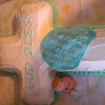 Baptism Cake