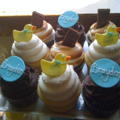 Baby Shower Cupcakes