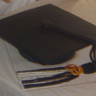 Graduation Cap Cake
