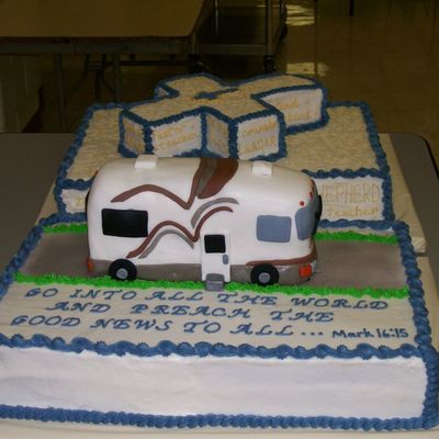 Rv Cake For Pastor Retirement