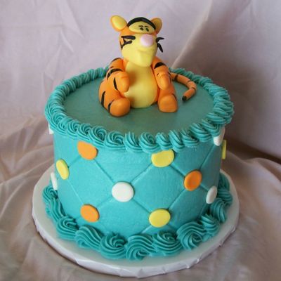 The Whole Tigger Cake. Hehehe.