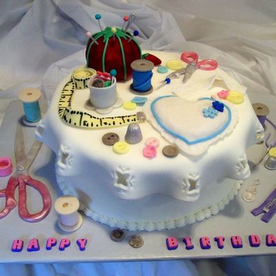 Sewing Birthday Cake (83Rd)