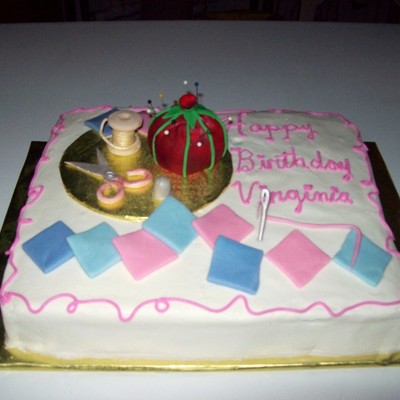 Quilting Birthday Cake