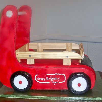 Radio Flyer Push Wagon