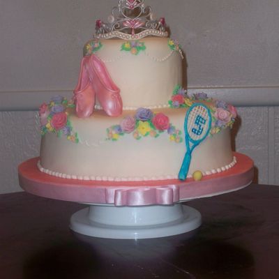 Ballarina Princess And Future Tennis Star!