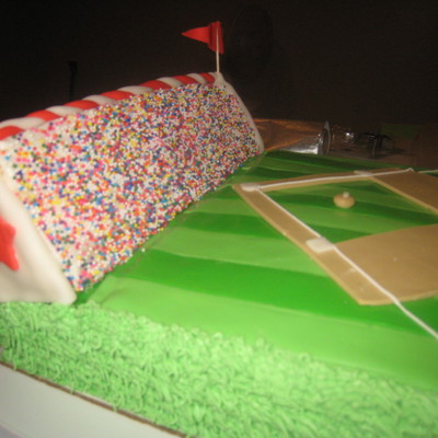 Baseball Birthday Cake 2