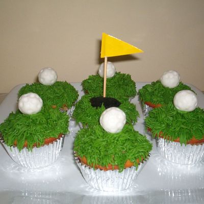 Golf Cupcakes