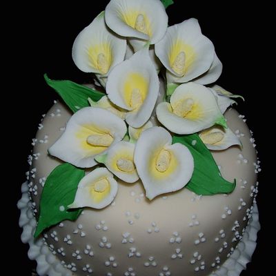 Calla Lily Cake Topper