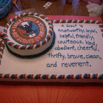 Eagle Scout Cake
