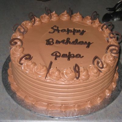 Chocolate Bc Birthday Cake