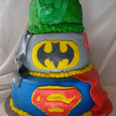 Super Hero Cake