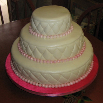 Angela & Josh's Wedding Cake