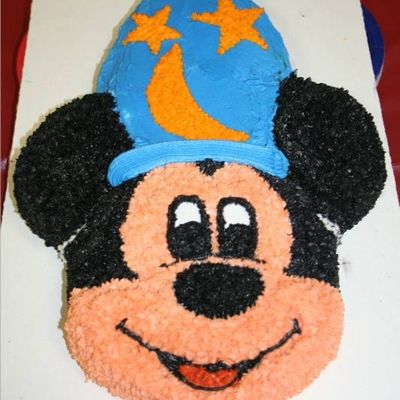 Mickey Mouse Sorcerer Birthday Cake