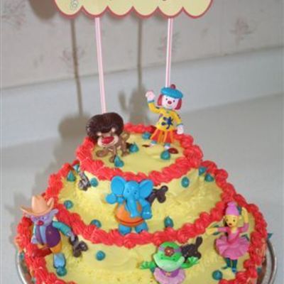 Jojo Circus Birthday Cake