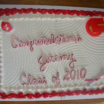 Jeremy's Grad Cake