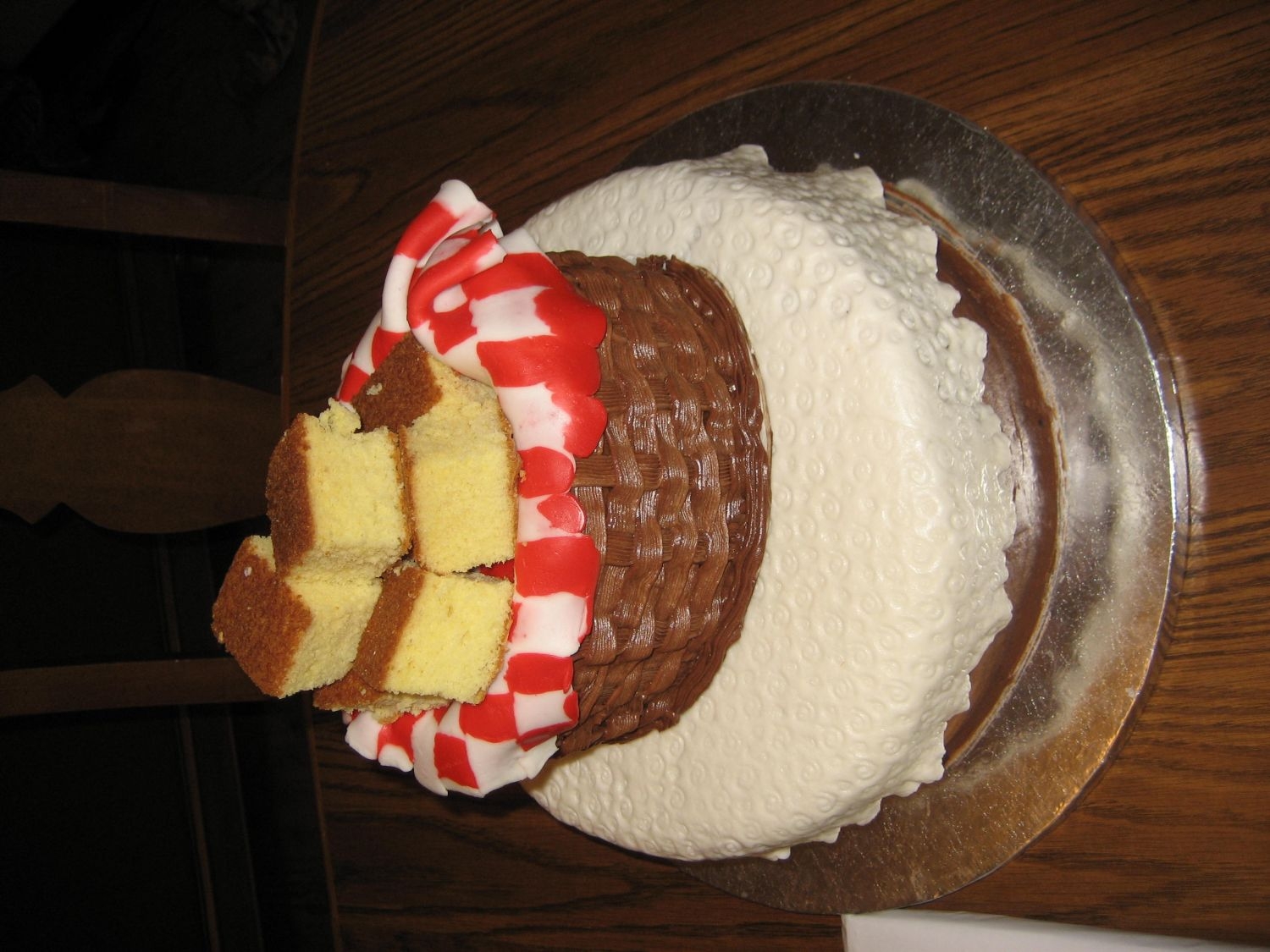 Basket Of Corn Bread