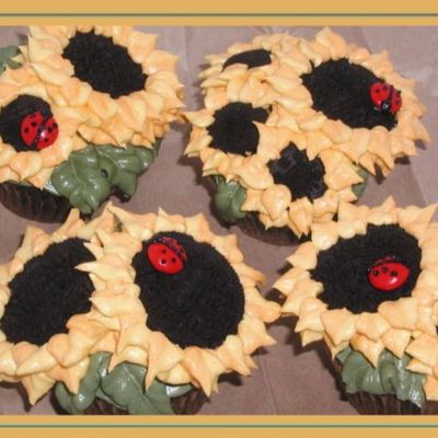 Sunflower Cupcakes