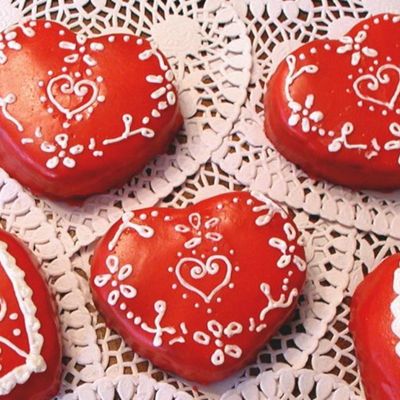 Heart-Shaped Brownies