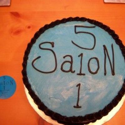 Salon Grand Opening-Main Cake W/business Card