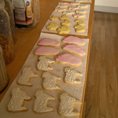 My First Try At Cookies For A Baby-Shower...hmmmm