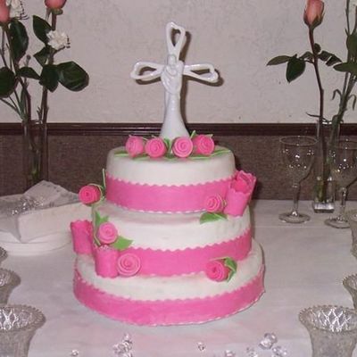 My First Wedding Cake!