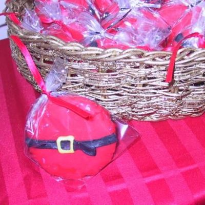 Santa Belly Cookies
