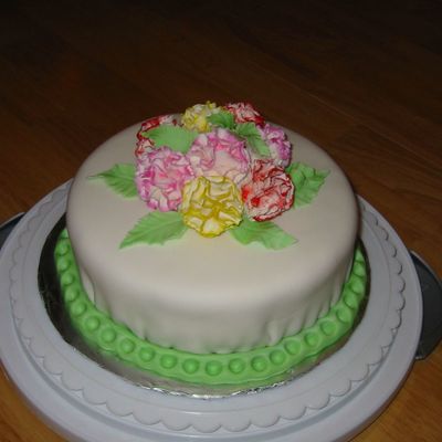 Final Cake For Wilton Gumpaste And Fondant Class